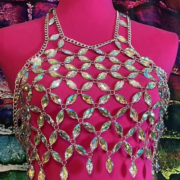 New Rave Halter Top - Picture 2 of 10